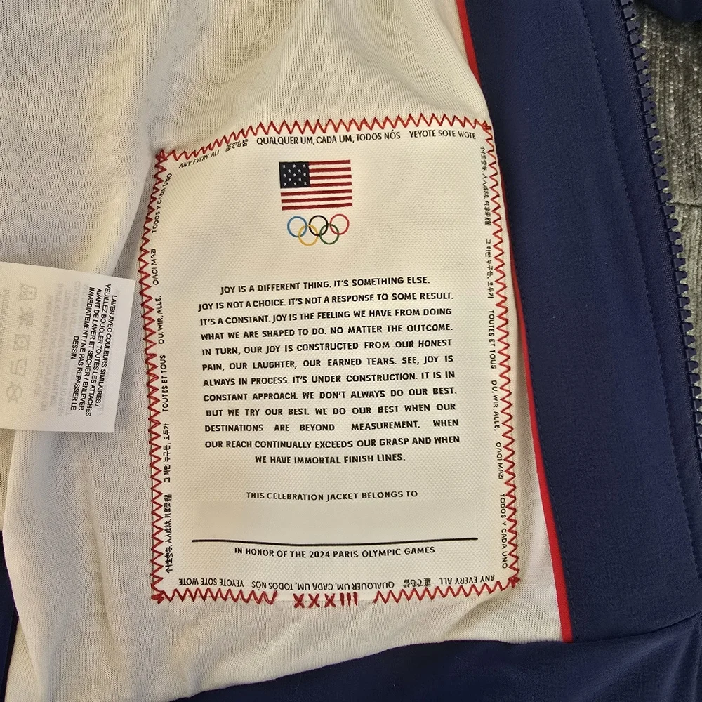 Nike 2024 Paris Summer Olympics Official Jacket - Picture 7 of 13